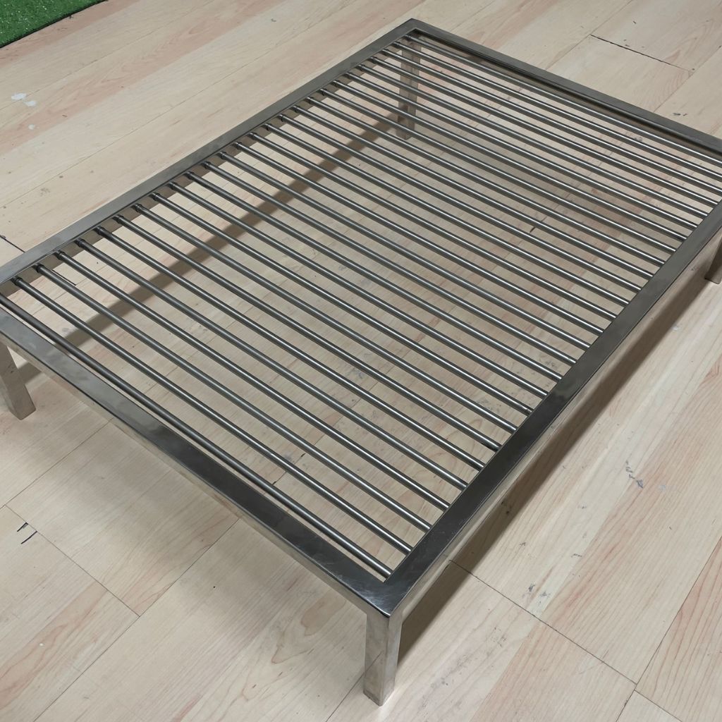 Parrilla Premium Argentina de Acero Inoxidable 304 Varilla Flotante de 8 mm de espesor