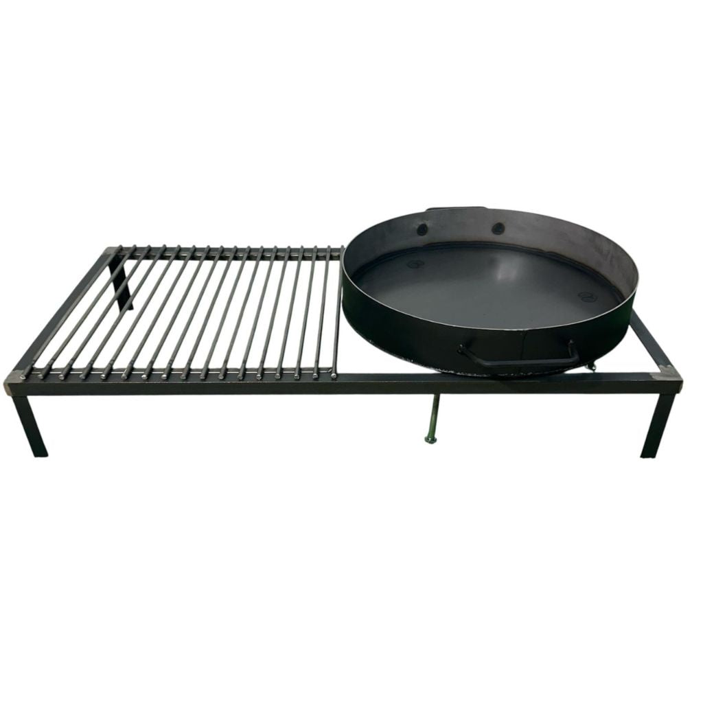 Parrilla Argentina para barbacoa Modular de Acero al Carbono Varilla de 8 mm de espesor