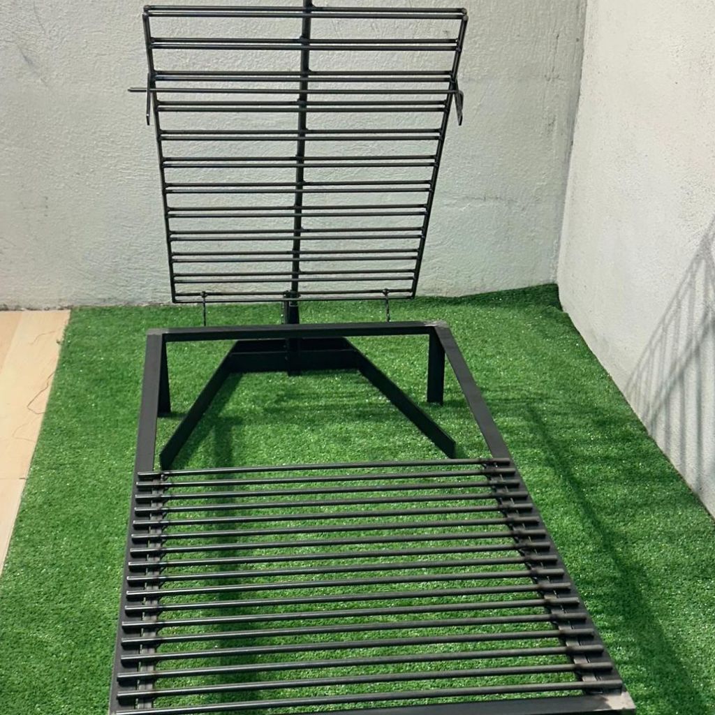 Parrilla Argentina para barbacoa Modular de Acero al Carbono Varilla de 8 mm de espesor
