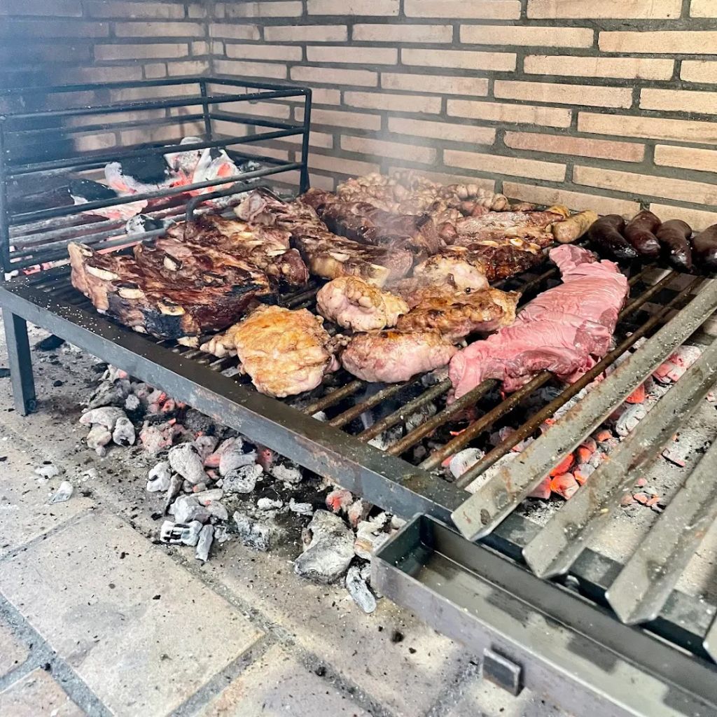 Parrilla Argentina para barbacoa Modular de Acero al Carbono Varilla de 8 mm de espesor