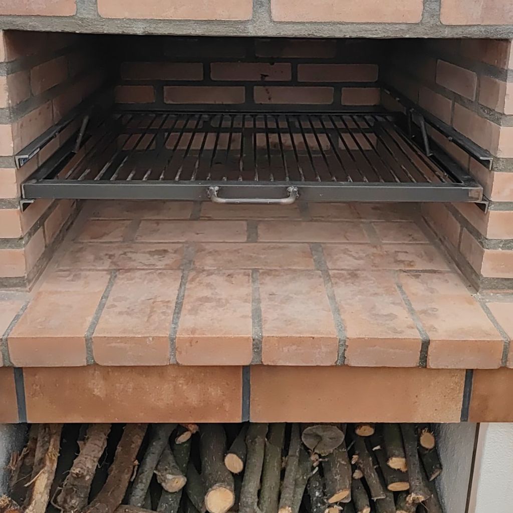 Parrilla Argentina para barbacoa de Acero al Carbono Varilla de 8 mm de espesor