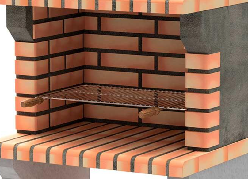 Parrilla Argentina para Barbacoa de Obra Varilla de 8 mm de espesor Super resistente
