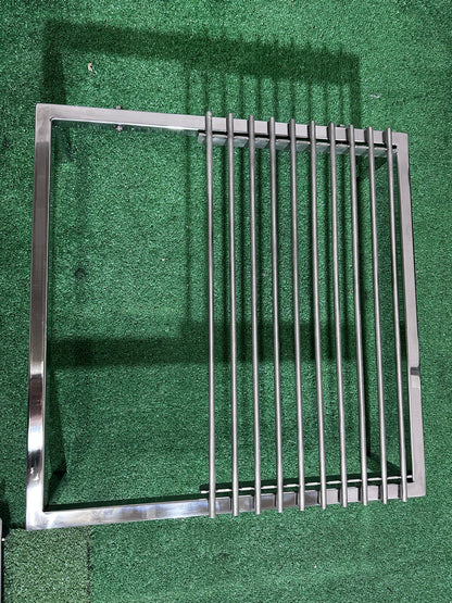 Parrilla Argentina Acero Inoxidable Modular Varilla Redonda