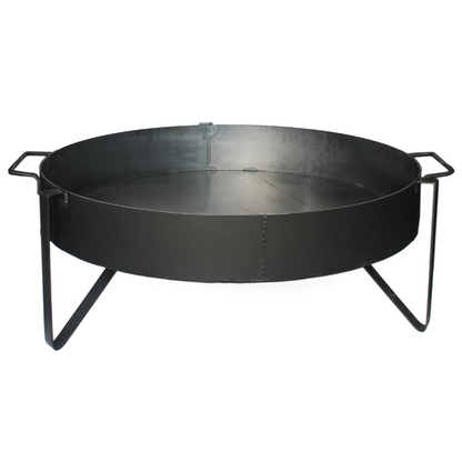 Barbacoa. Parrilla Semicircular + Asador Libro. Fogonero Sambo 1 metro. Paellero de Jardin. Diseño Moderno
