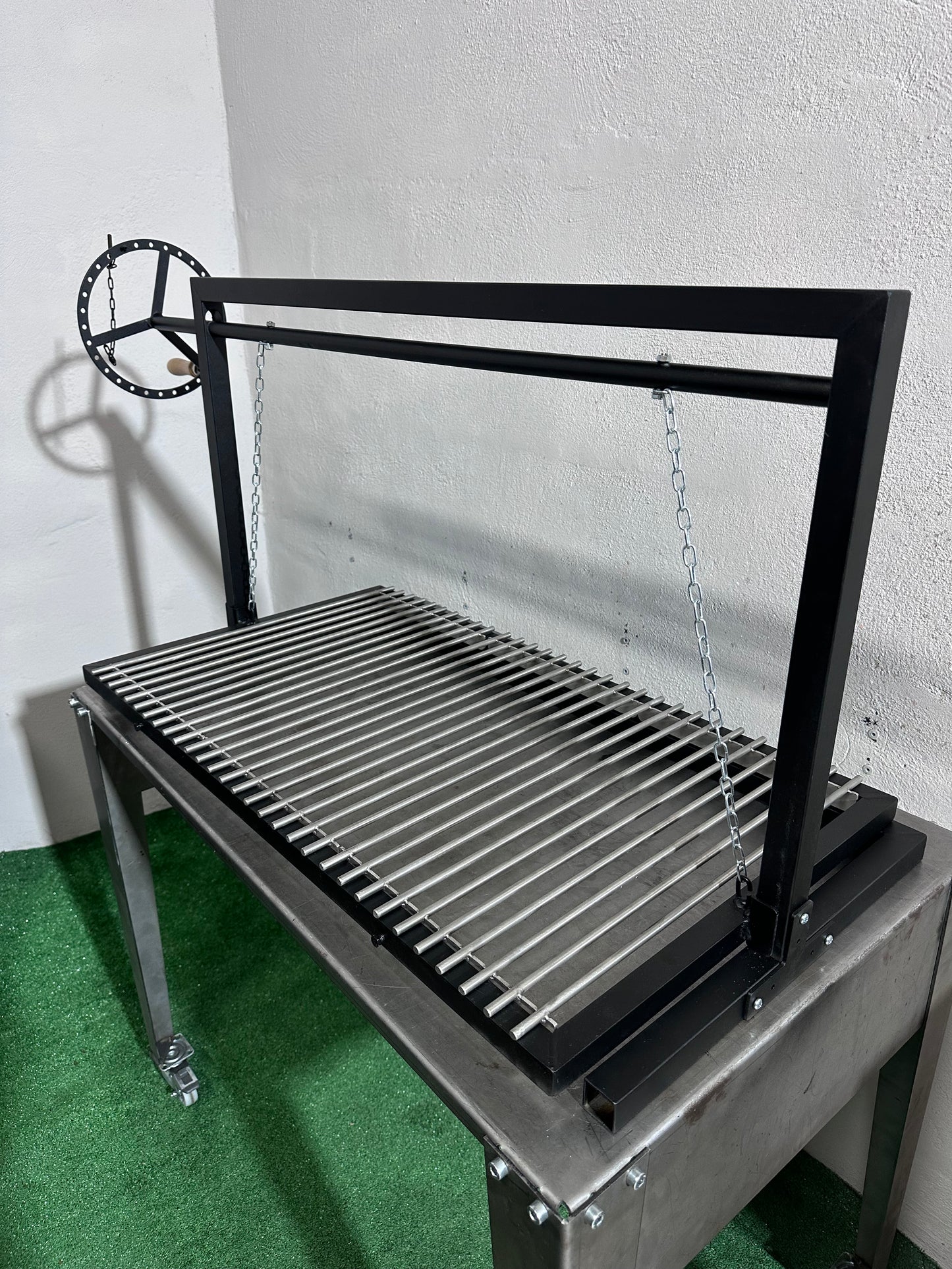 Parrilla Elevable Sistema Santa Maria Barbacoa