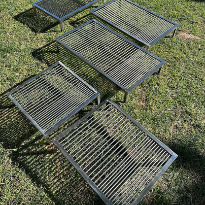 Parrilla Argentina para barbacoa de Acero al Carbono Varilla de 8 mm de espesor