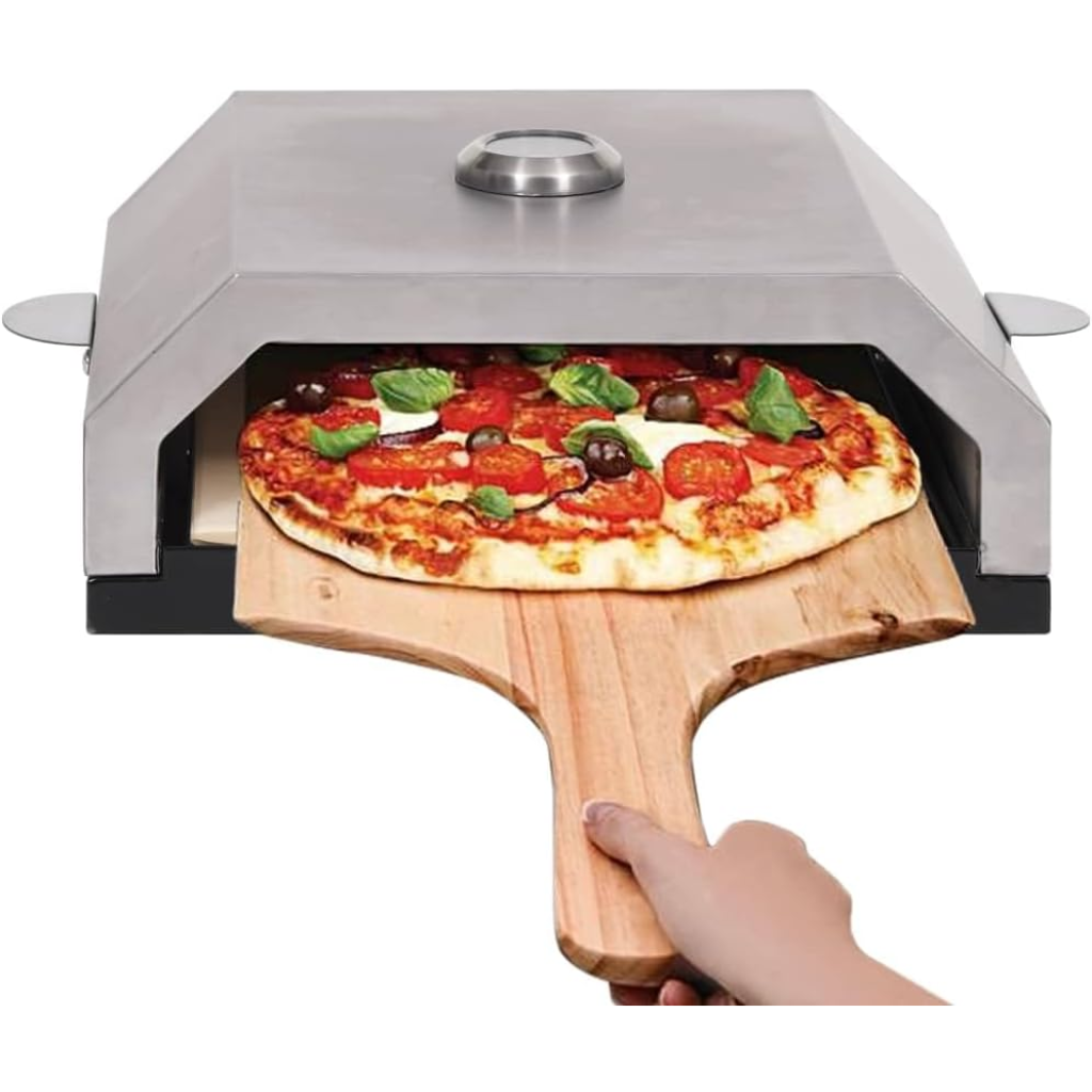 Horno De Pizza Con Piedra De Cerámica Para Barbacoa Utensilio Cocina Plancha Para Asar Tostador De Rápido Calentamiento Carbón Gas