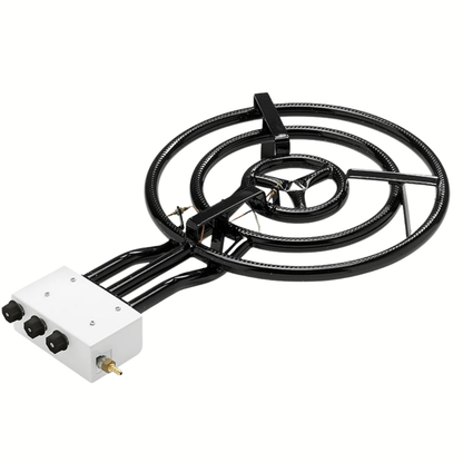 Kit Disco de Arado con Tapa + Quemador Paellero 2 y 3 Fuegos - Varios Tamaños