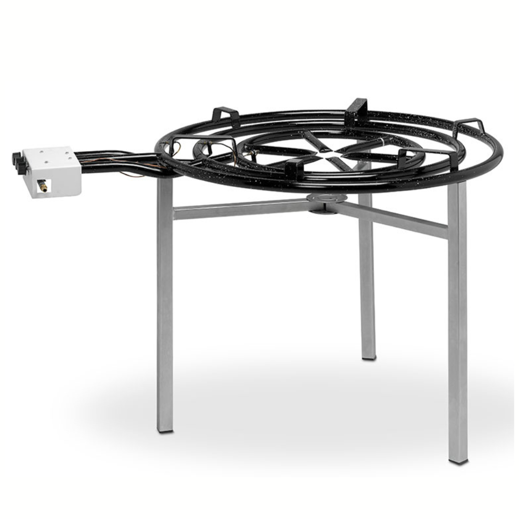 Kit Disco de Arado con Tapa + Quemador Paellero 2 y 3 Fuegos - Varios Tamaños