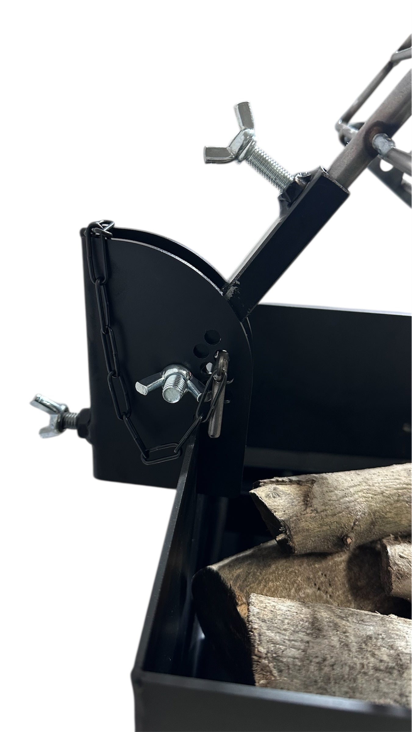 Asador Estaca Libro Hierro Emparrillado 60X40 sin Base