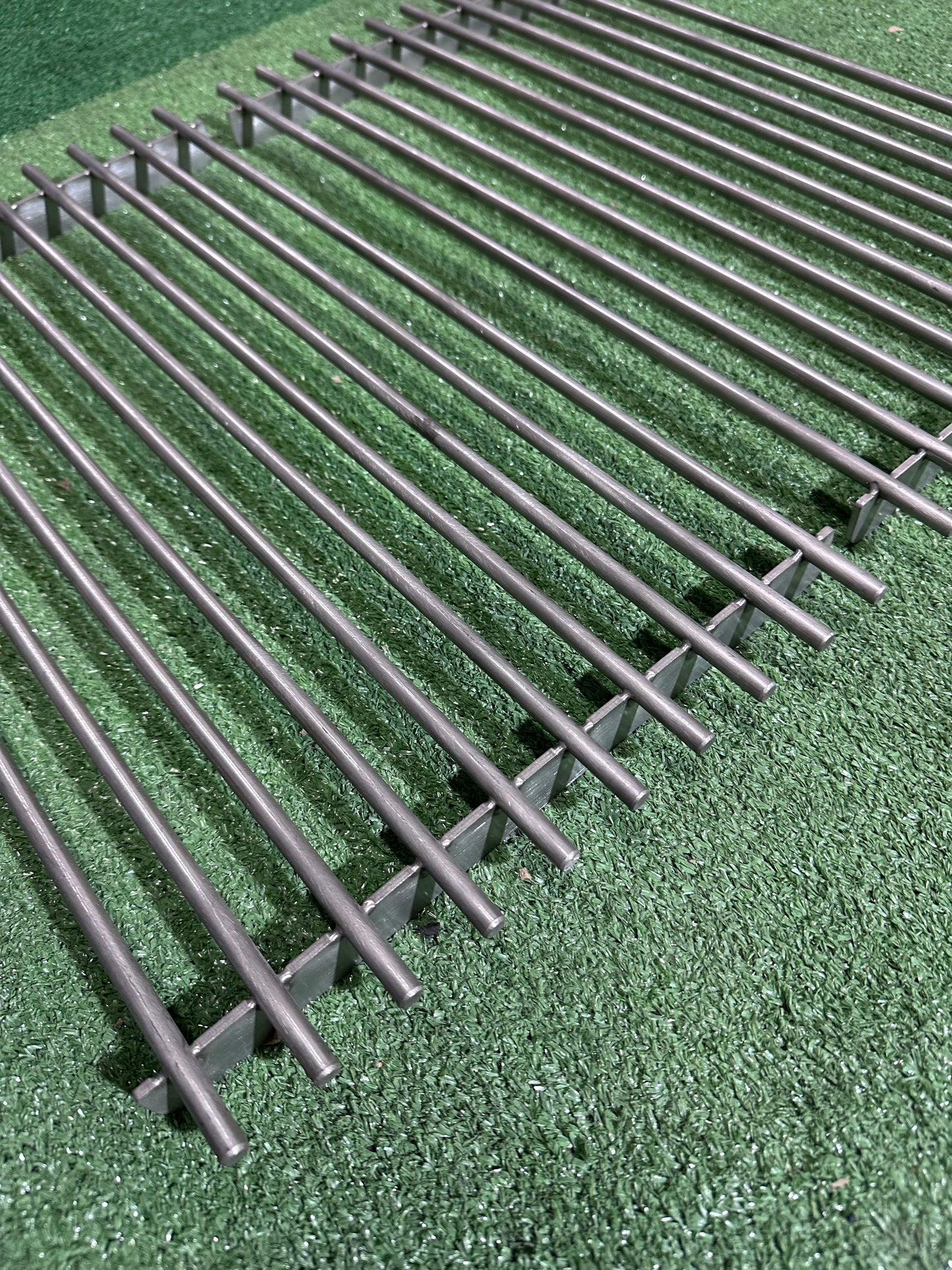 Parrilla Argentina Acero Inoxidable Modular Varilla Redonda