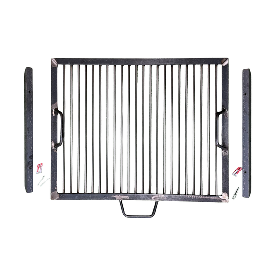 Parrilla con Guias para Barbacoa de Obra Varilla de 8 mm de espesor Super resistente