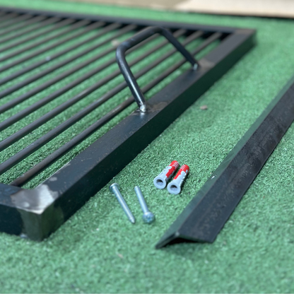 Parrilla con Guias para Barbacoa de Obra Varilla de 8 mm de espesor Super resistente