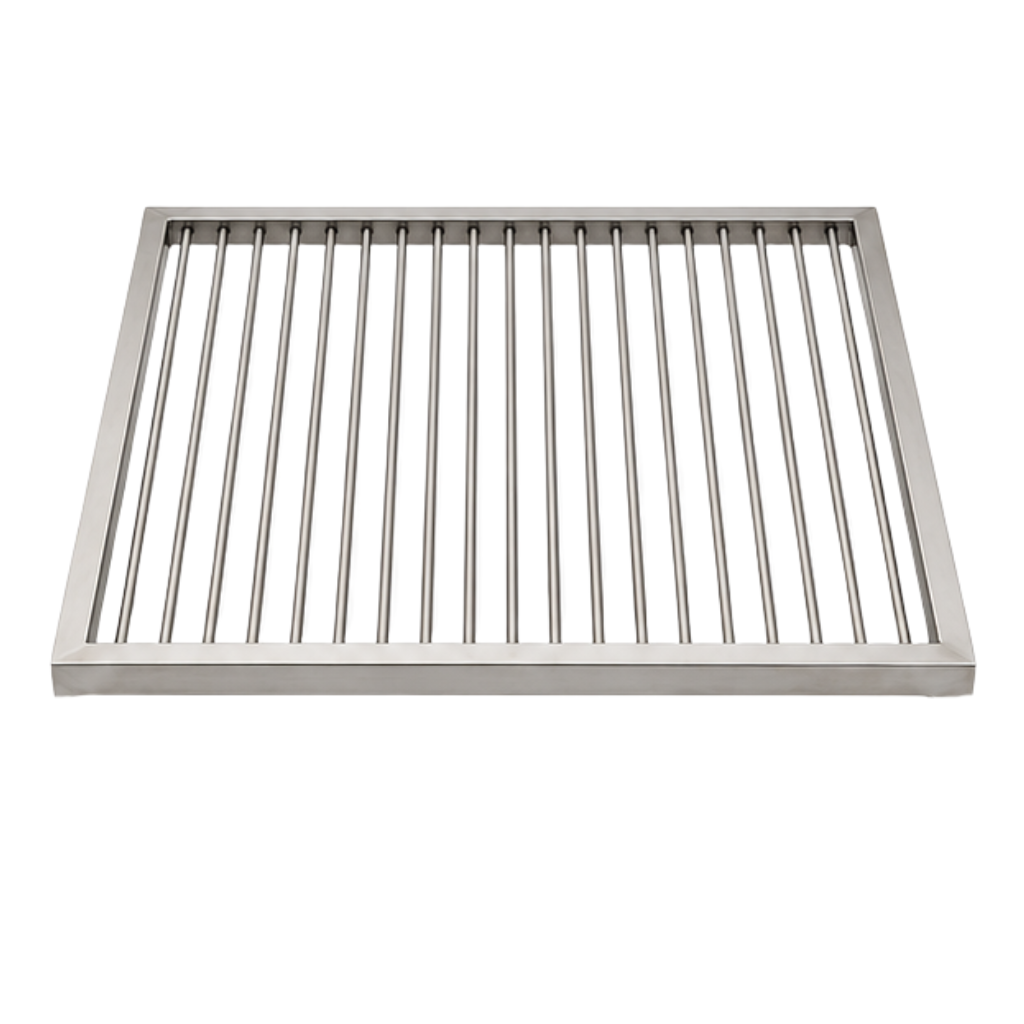 Parrilla de Acero Inoxidable para Barbacoa de Obra Varilla de 8 mm de espesor