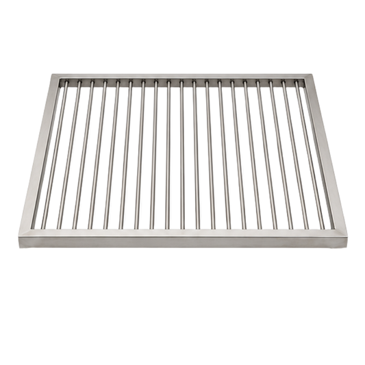 Parrilla de Acero Inoxidable para Barbacoa de Obra Varilla de 8 mm de espesor