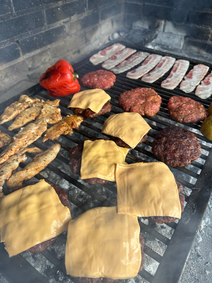 Parrilla Argentina para barbacoa de Acero al Carbono Varilla de 8 mm de espesor