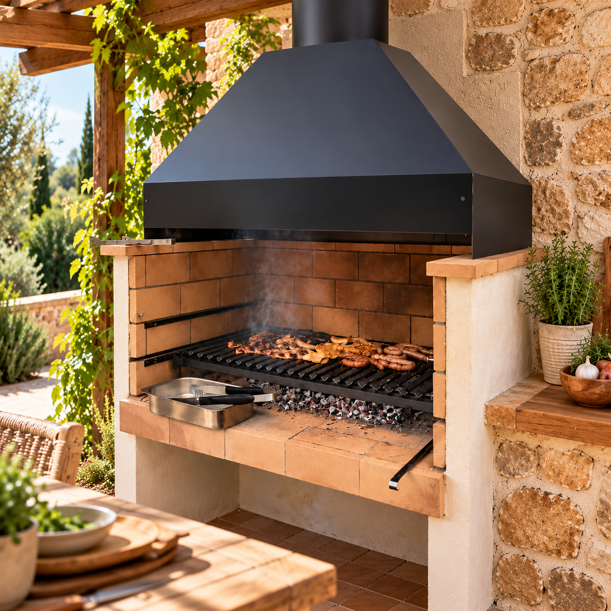 Campana de Hierro para Barbacoa