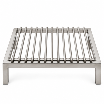 Parrilla Argentina Acero Inoxidable Modular Varilla Redonda