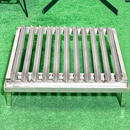 Parrilla Argentina Acero Inoxidable con grasera Modular Varilla V