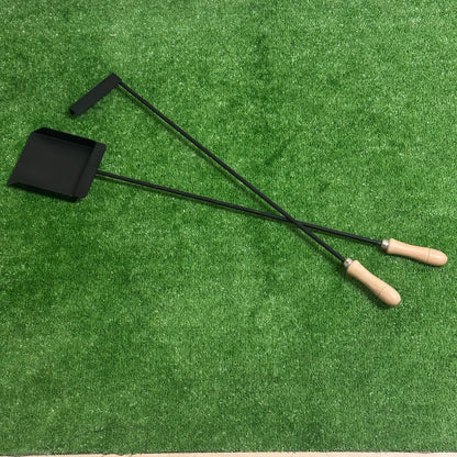 Kit Parrillero de 2 piezas. Pala y Atizador de Hierro