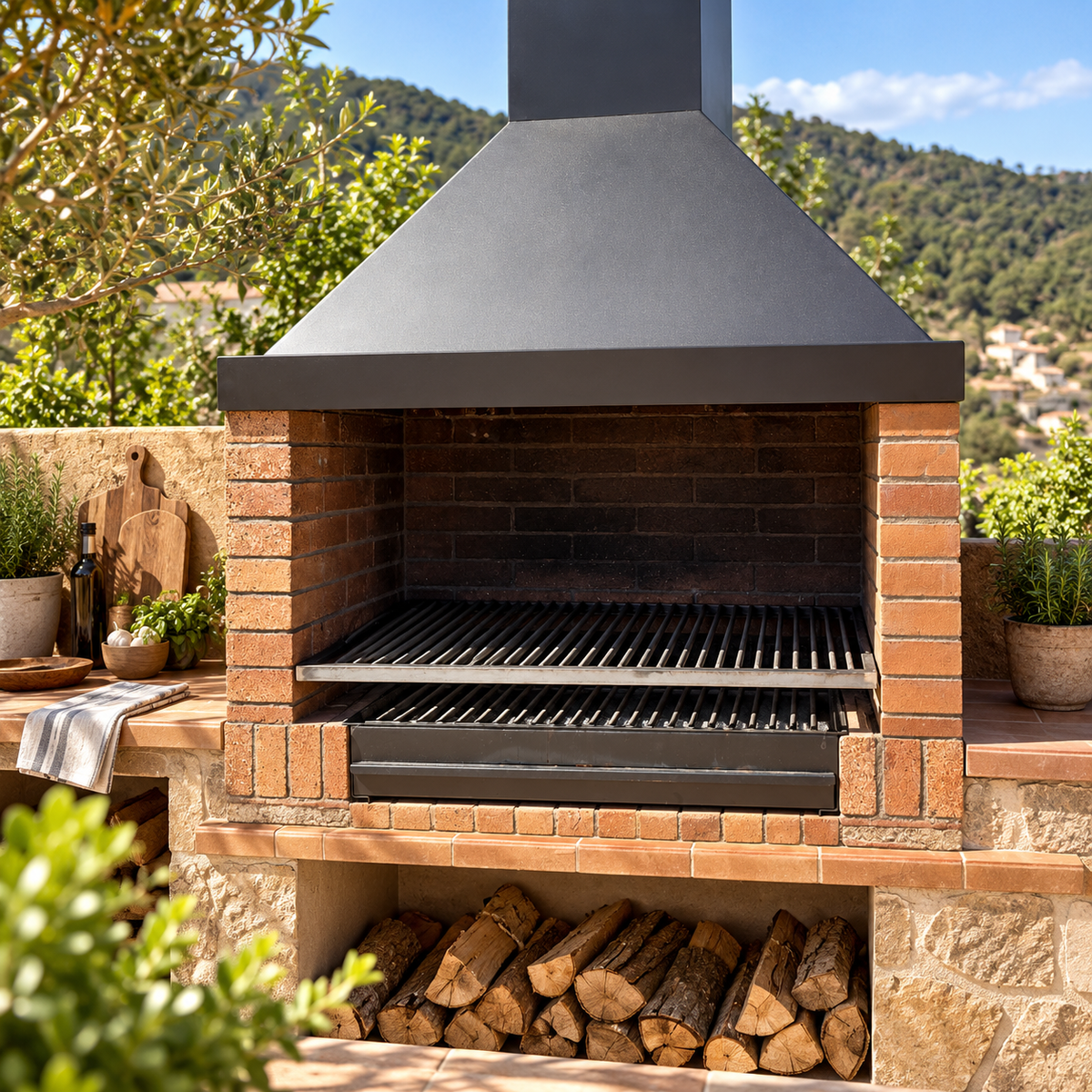 Campana de Hierro para Barbacoa