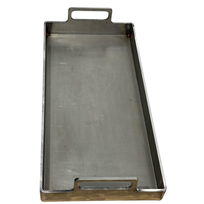 Plancha Bifera de Acero al Carbono Chapa 4mm de Espesor Planchetta con manijas para cocina parrilla barbacoa ideal para restaurantes bares hamburgueserías Hacemos a medida
