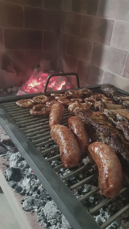 Parrilla Argentina para barbacoa de Acero al Carbono Varilla de 8 mm de espesor